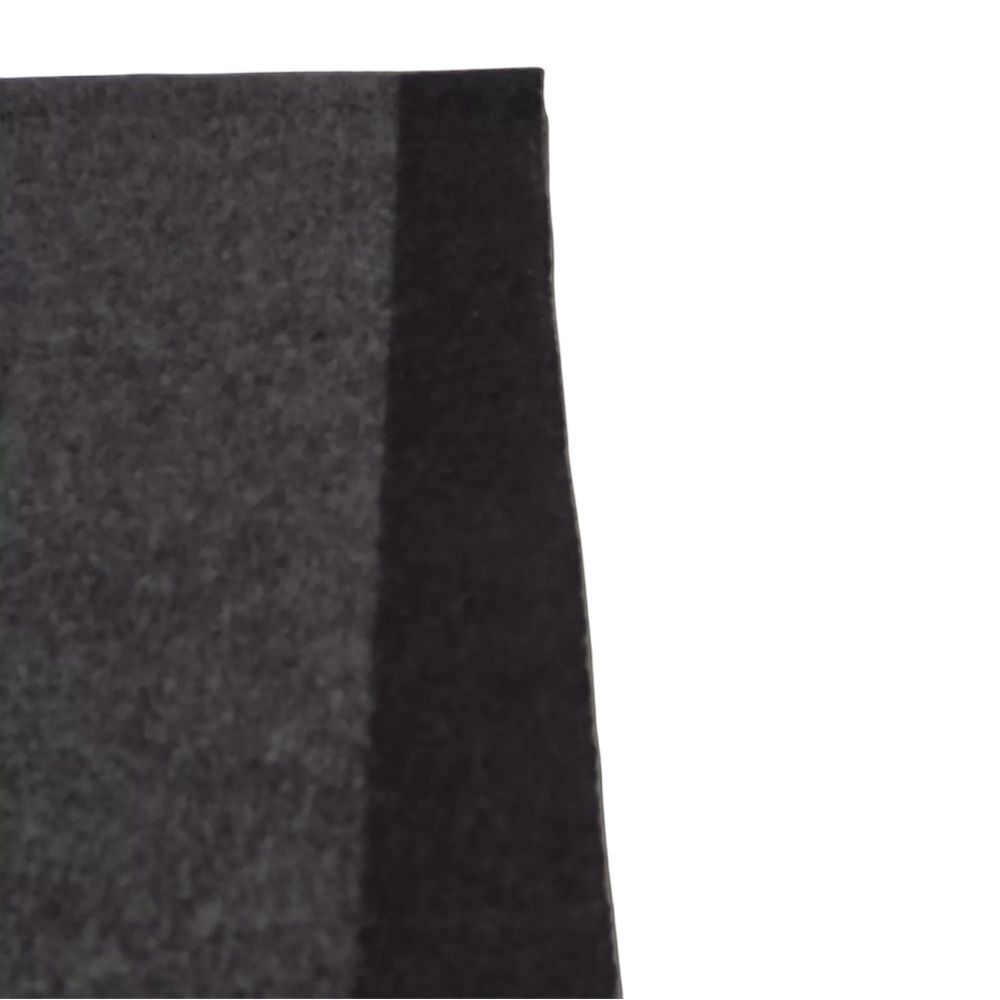 Authentic Louis Vuitton Gray Black Cashmere LV Monogram Baroda Scarf Stole Wrap - Picture 8 of 11